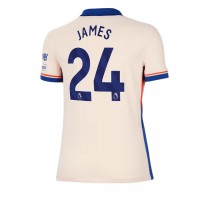 Camisa de time de futebol Chelsea Reece James #24 Replicas 2º Equipamento Feminina 2024-25 Manga Curta